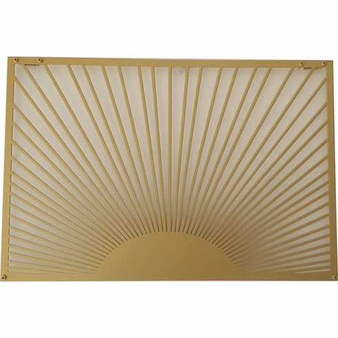 Metal Wall Art, Sunshine Art, Metal Sun Decor, Metal Wall Decor, Home Living Room Decor, Wall Hangings, Geometric Wall Art, Gold Decoration