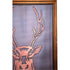 Copper Relief Wall Décor, Deer Head Wall Art, Deer Wall Art, Home Living Room Decoration, Wall Hangings, Deer Head with Antlers
