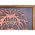 Copper Relief Wall Décor, Lion Head Wall Art, Copper Wall Art, Home Living Room Decoration, Wall Hangings, Lion Head Decor