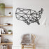 Metal World Map Wall Art, Geometric America Map, Metal USA Map, Metal Wall Decor, Interior Decoration, Wall Hanging, Home Living Room Décor